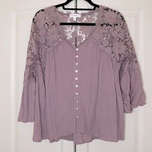 VICI mauve blouse